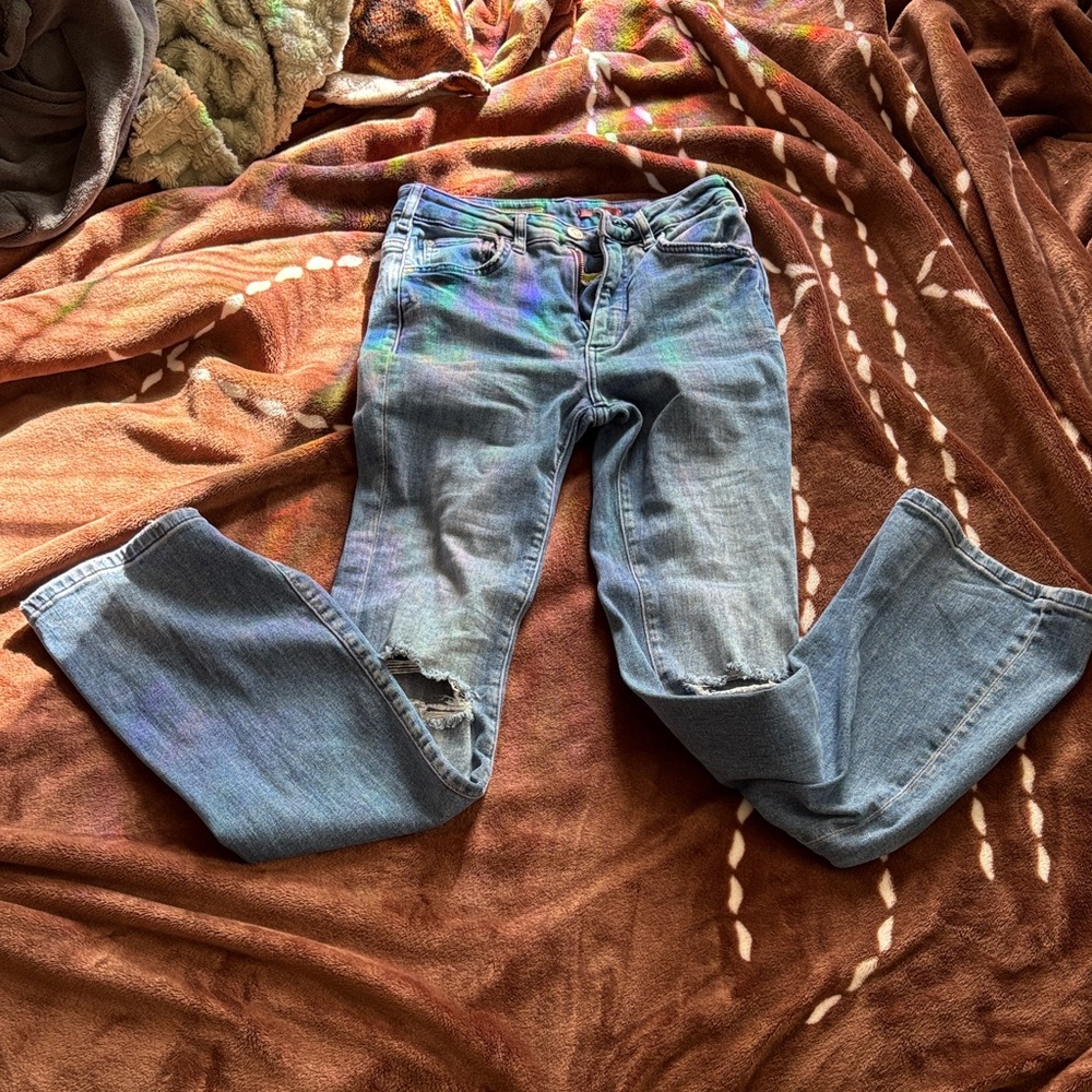 Anthro Pilcro Bootcut Jeans